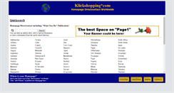 Desktop Screenshot of klickshopping.com